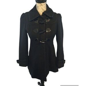 Guess wool blend coat Pxs Black Classic vintage y2k